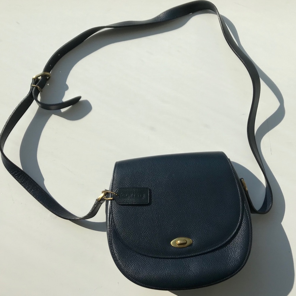 Navy Blue Coach bag